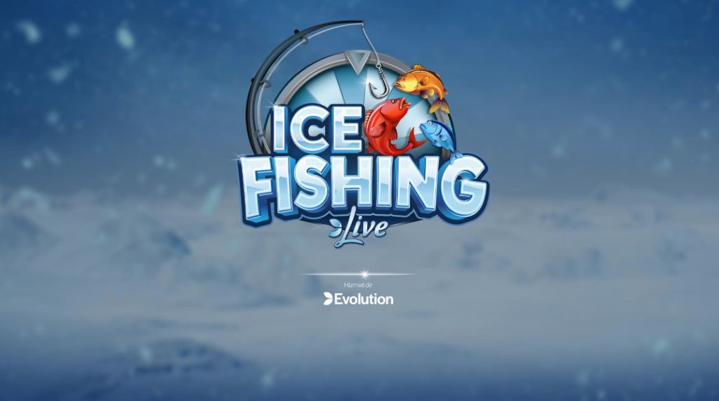Ice Fishing Live buzul çark oyunu açılış ekranı — Evolution